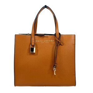 NEW Marc Jacobs Mini Grind Leather Crossbody Bag Purse Smoked Almond Handbag NWT